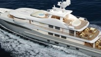 An Amels 177 motor yacht